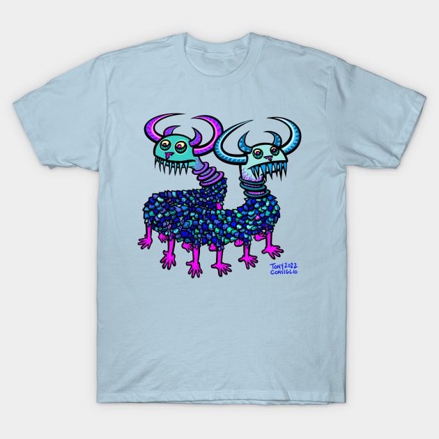 Demon # 6390 T-Shirt by doubletony